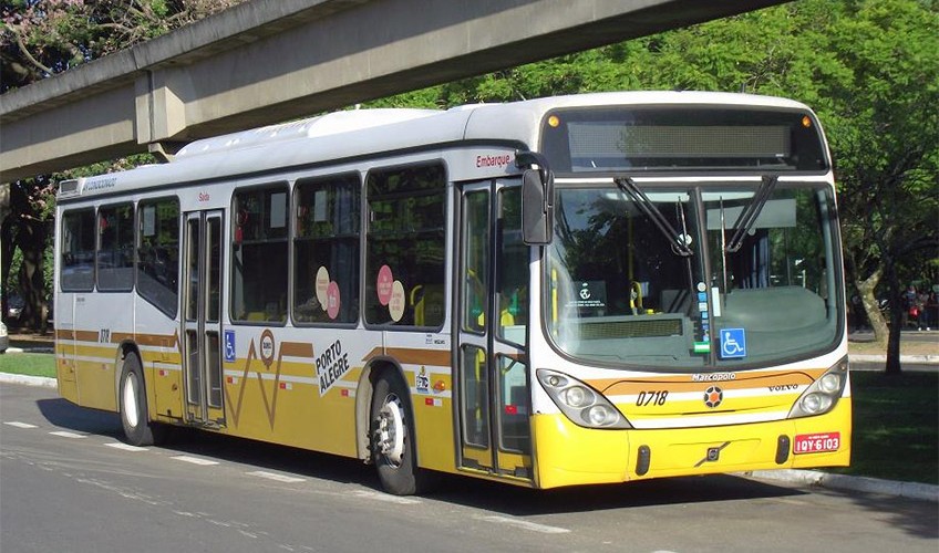 Faixa exclusiva ônibus