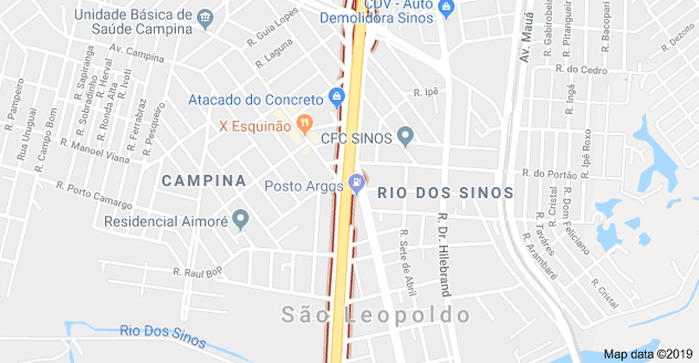 Rodovia BR-116 Rio dos Sinos