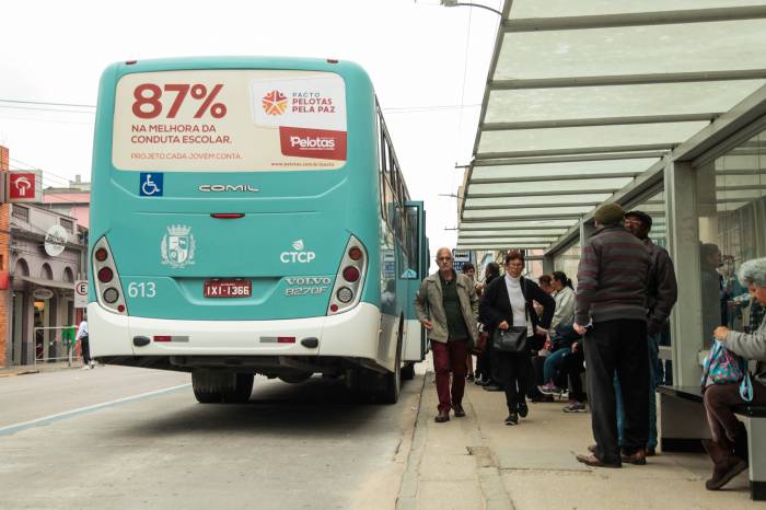 Ônibus em Pelotas