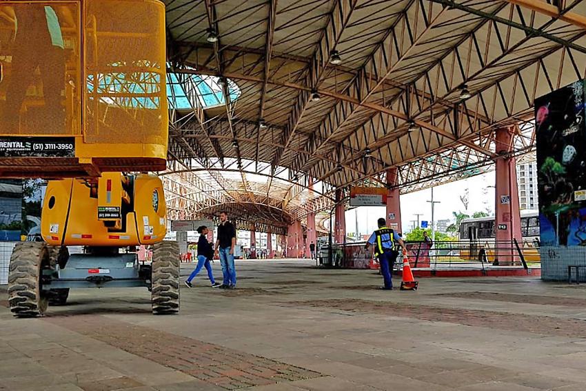 Obras do Terminal Triângulo