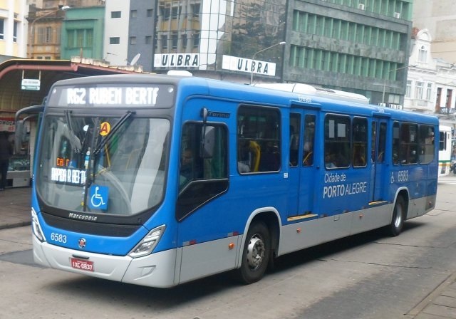 Ônibus em Porto Alegre Roubos