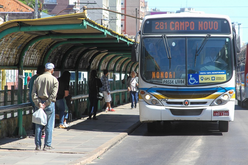 Frota de ônibus