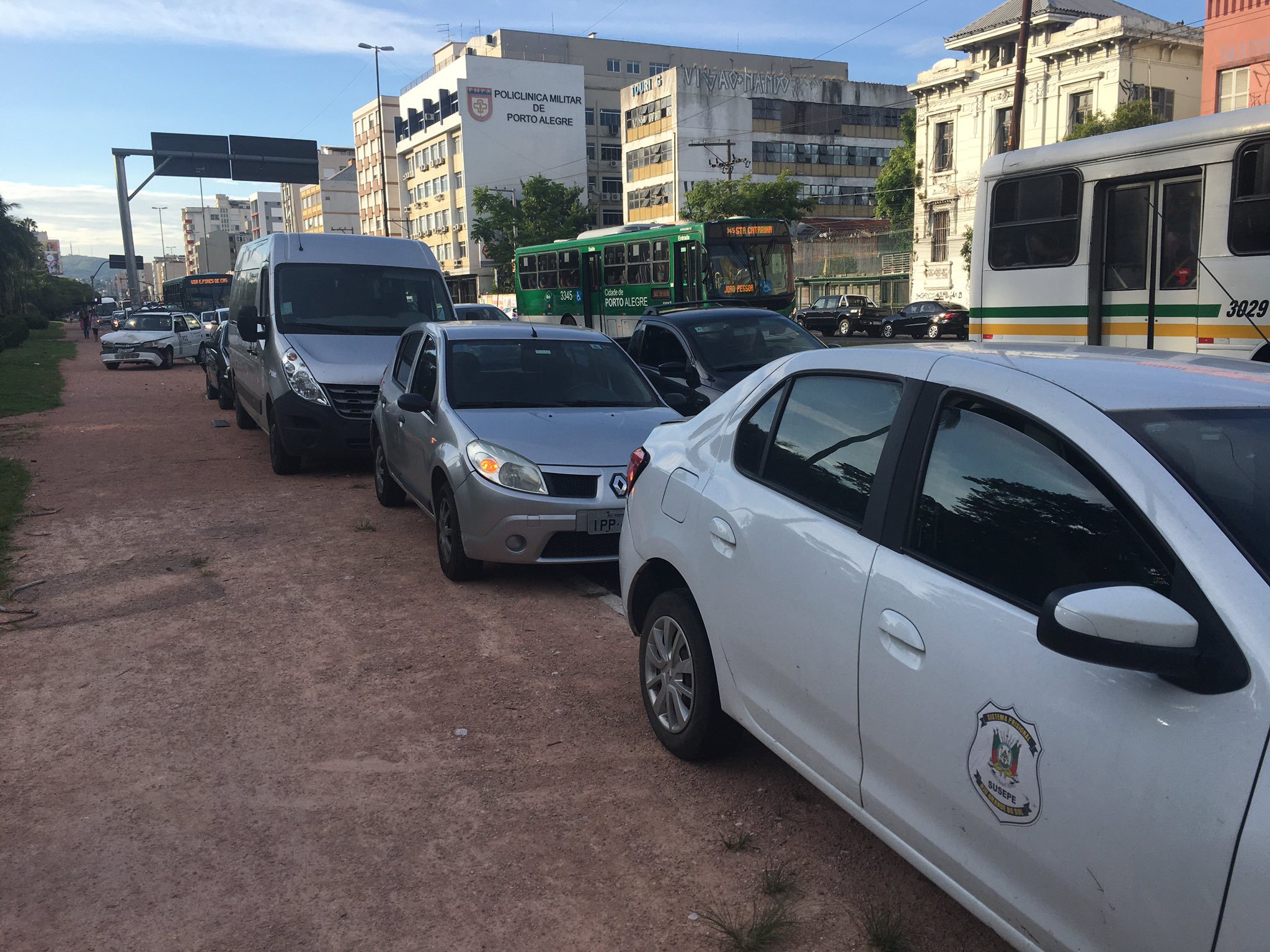 Acidente Avenida João Pessoa