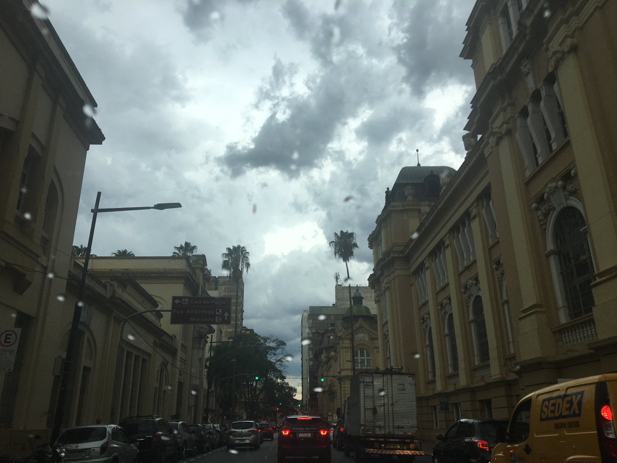 Chuva em Porto Alegre