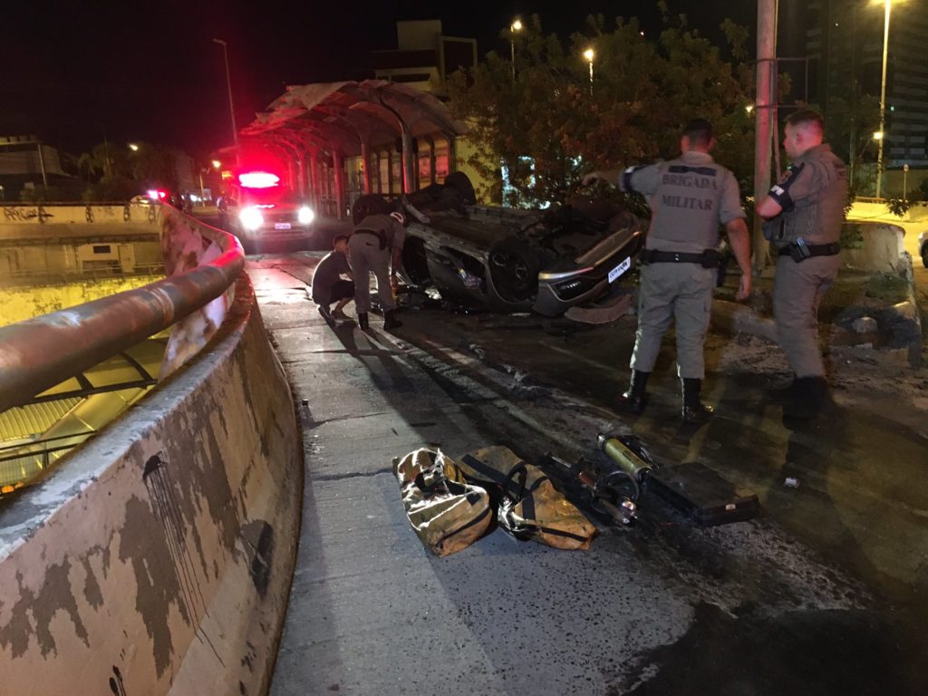 Acidente na Avenida Protásio Alves