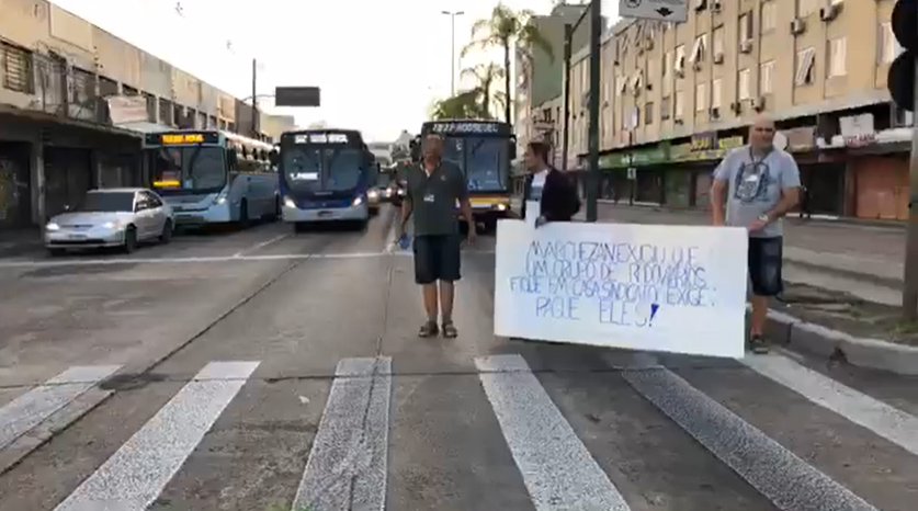 Rodoviários Manifestação