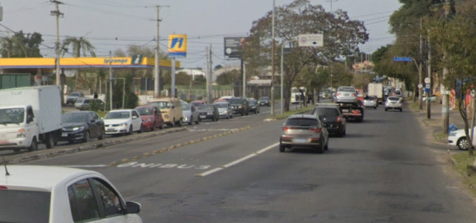 Trecho da Avenida Sertório Obras