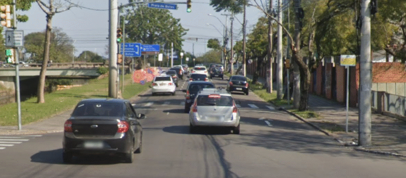 Ipiranga Praia de Belas acidentes em porto alegre