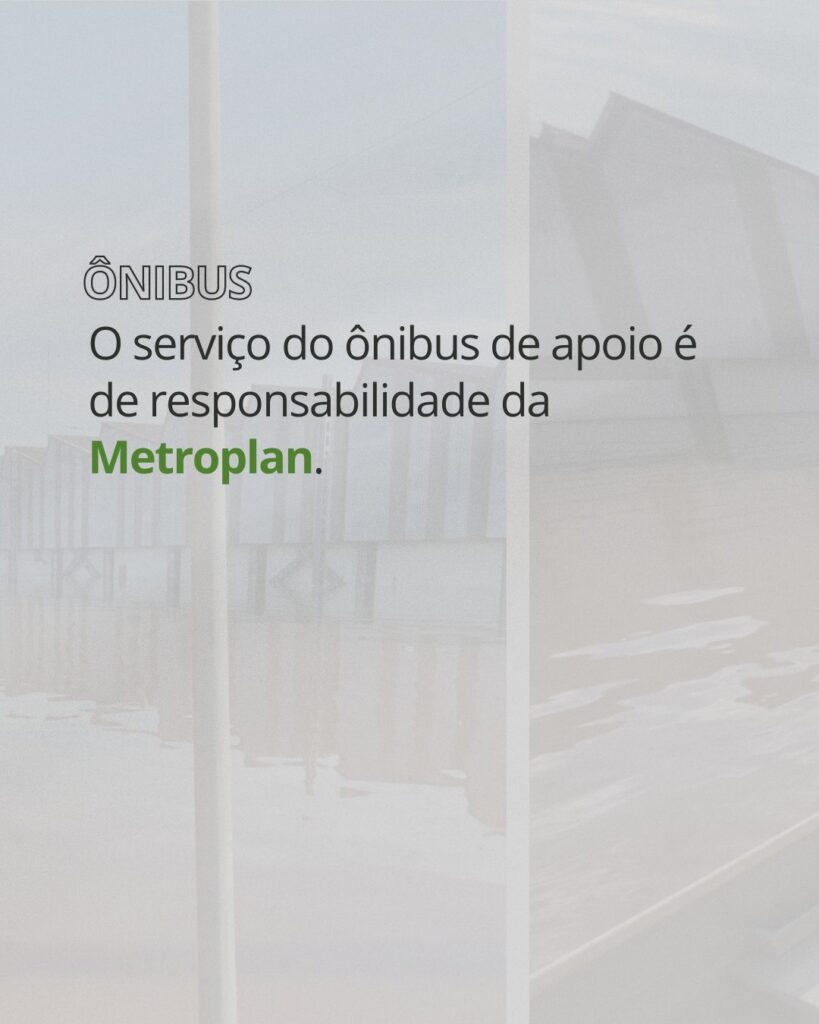 ônibus apoio