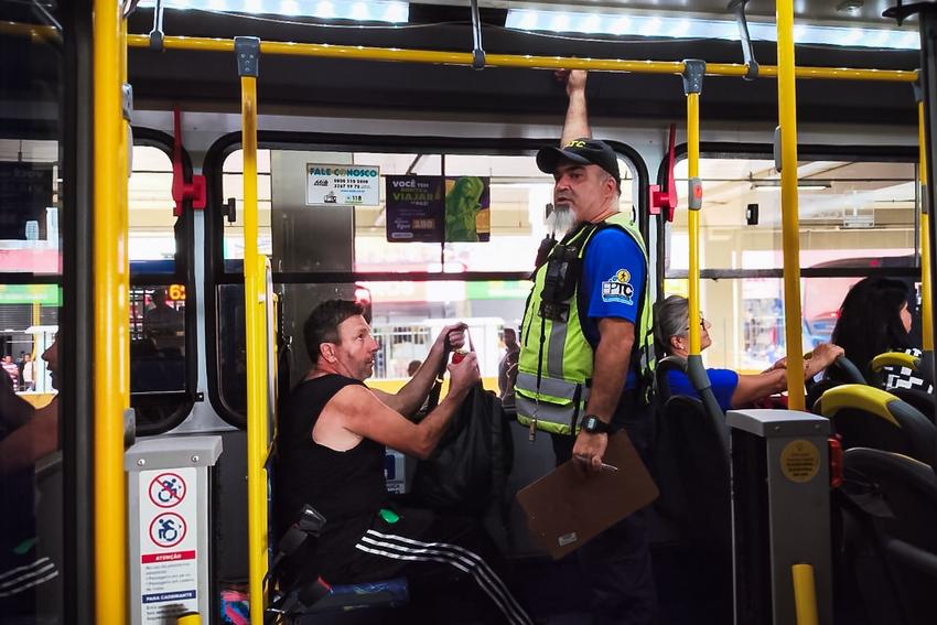 ar no bus ônibus Porto Alegre