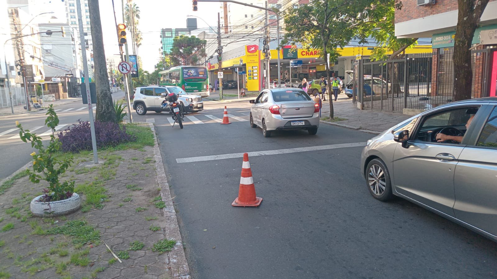 ocorrência de trânsito avenida Getúlio Vargas