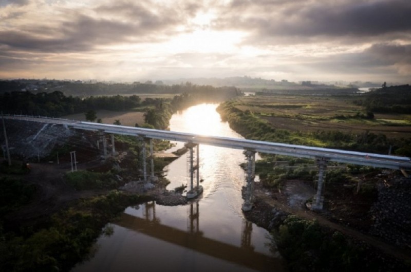 Nova ponte construída na ERS-130