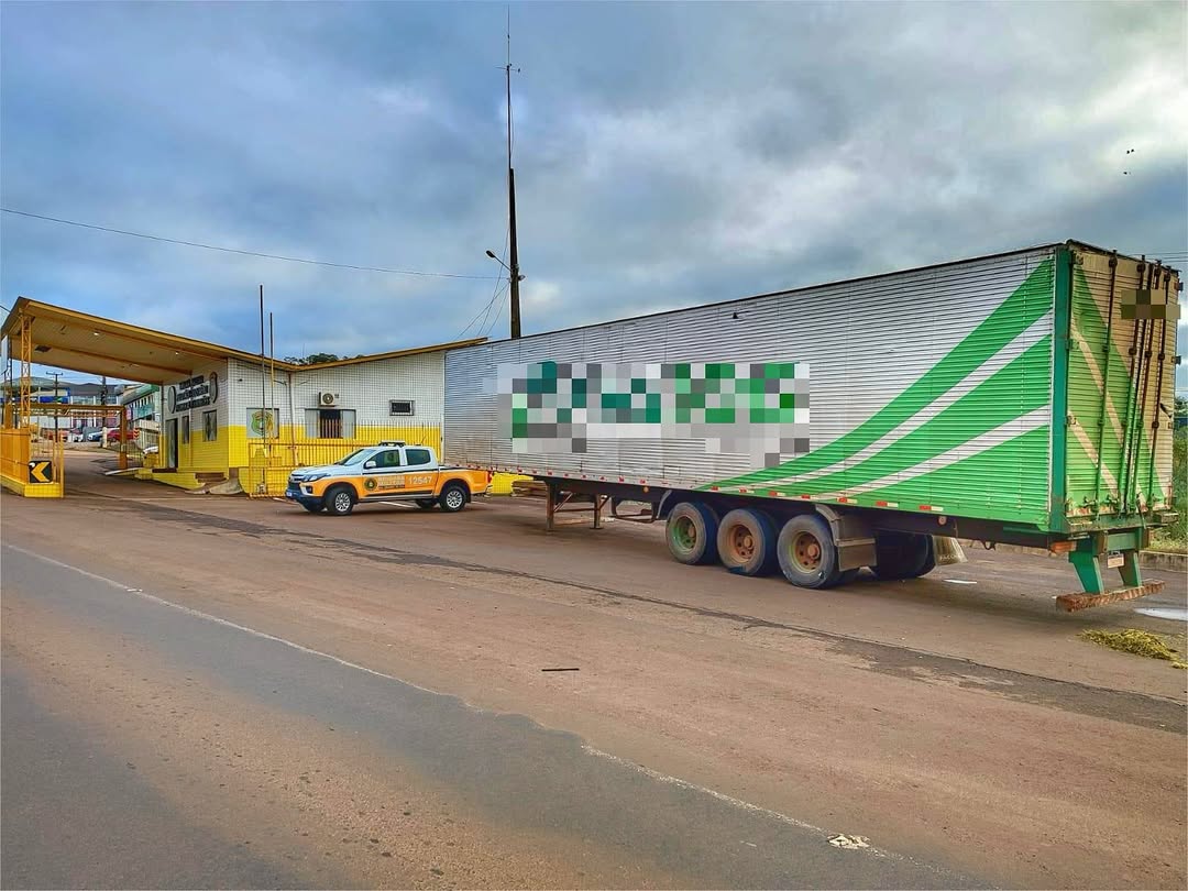 semirreboque com identificação adulterada Palmeira das Missões