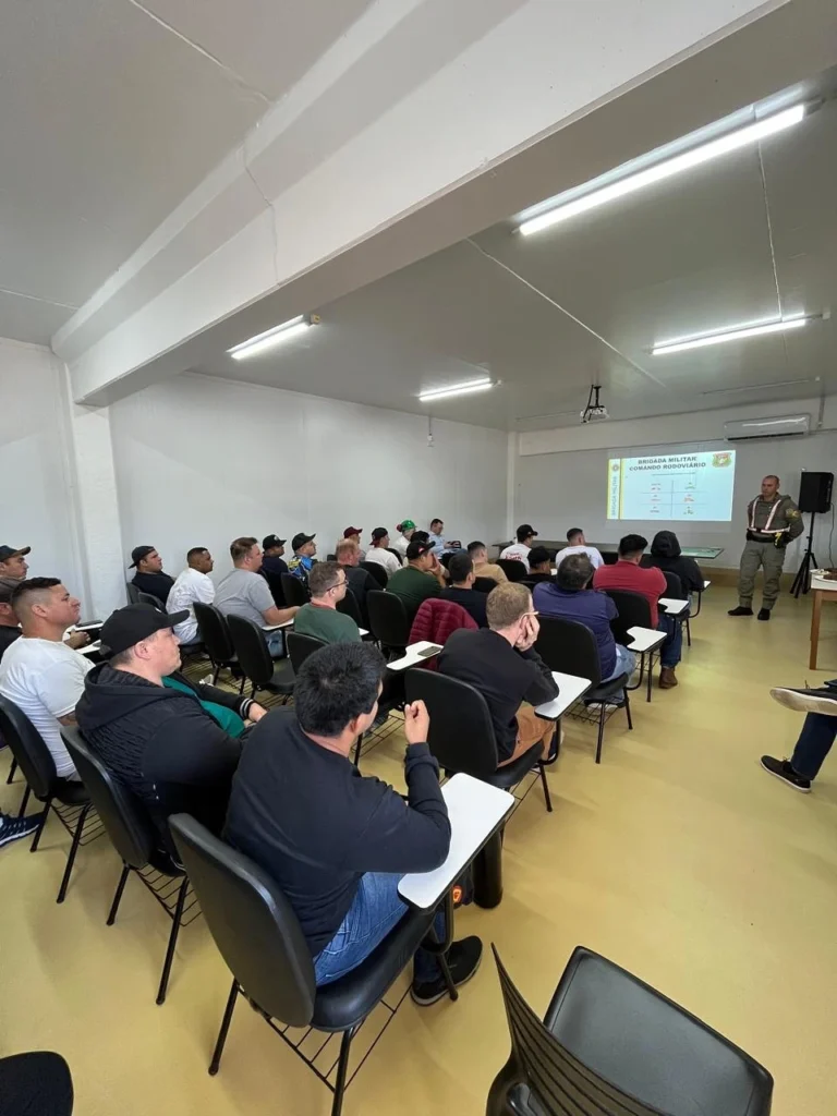 palestra sobre segurança no trânsito em Venâncio Aires