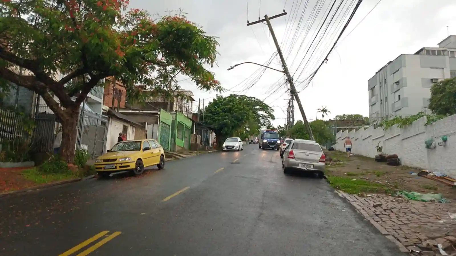 energia na rua Humberto de Campos