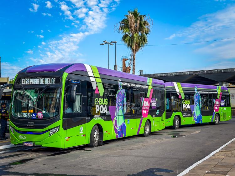 compra de 100 ônibus elétricos